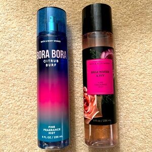 Bath & Body Works Mist Sprays